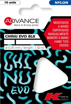 Produktbild von Paket mit 10 Advance Chinu Evo 2 Haken
