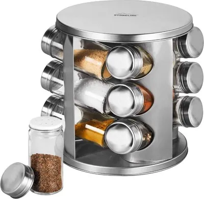 Produktbild von STONELINE® Gewürzregal, drehbar | Edelstahl