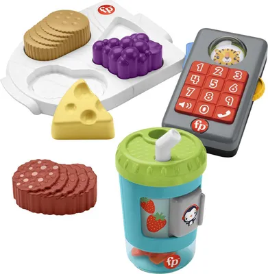Produktbild von Fisher-Price Rollenspiel Motorik-Spielzeug, Geschenkset ab 12 M.
