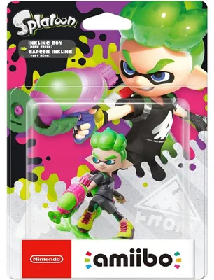 Zdjęcie produktu dla Nintendo Amiibo Splatoon Inkling Boy (Neon green)
