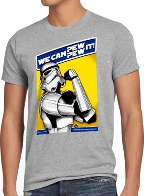 Produktbild von A.N.T. Pew Pew It Herren T-Shirt imperium sturmtruppen