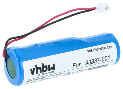Produktbild von vhbw Akku kompatibel mit Wahl 8504L, 1919, Beretto Black Stealth, Cordless Magic Clip, 8591L, Beretto Chrome, 8148 Rasierer (2600 mAh, 3,7 V, Li-Ion)