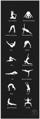 Produktbild von TRENDY SPORT Yogamat Home 180x60x0,5cm Anthrazit