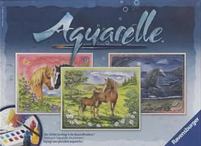 Immagine prodotto di Cavalli felici - Ravensburger - Dipingi per numeri