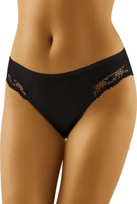 Produktbild von Wolbar Damen Maxi-Slip WB98 , Schwarz, XL