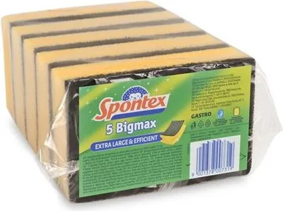 Immagine prodotto di Spontex Bigmax Spugne per piatti, 5 pz
