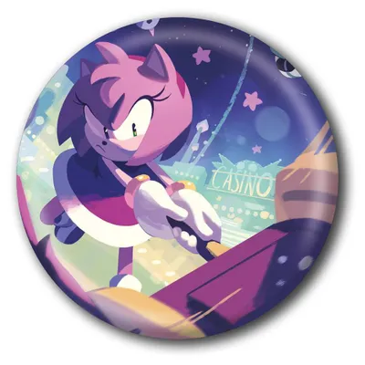 Immagine prodotto di Sonic the Hedgehog - Amy Rose - Spilla con bottone