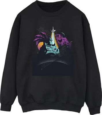 Produktbild von Disney - "Lightyear" Sweatshirt für Damen BI25106 (M) (Schwarz)