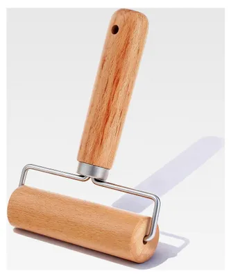 Produktbild von Kleine Teigrolle aus Holz für das Ausrollen von Teig