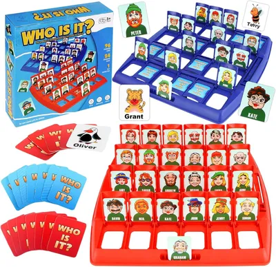 Produktbild von Brettspiel, Wer ist es, für Kinder, Gesellschaftsspiel, für Familien