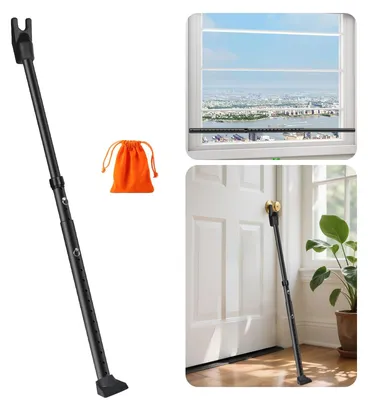 Image de Omgoods - Système de sécurité réglable pour portes, de 59 à 123 cm, pour les maisons et les hôtels