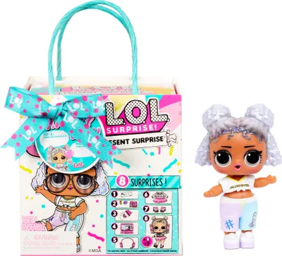 Produktbild von L.O.L. Surprise! Present Surprise Tots Asst in PDQ, Modepuppe, Weiblich, Mädchen, 76 mm, Mehrfarbig