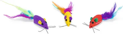 Produktbild von Karlie Supermaus - Katzenspielzeug - Catnip - Textil - Sortiert -