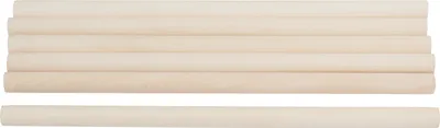 Produktbild von VBS Holz-Rundstäbe, 30 cm Ø 15 mm, 6 Stück