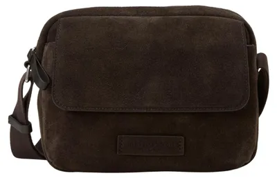 Productafbeelding van Marc O'Polo Leer schoudertas Elvin Crossbody Bag Burnt Coffee donkerbruin