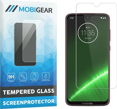 Produktbild von Mobigear  Motorola Moto G7 Panzerglas Gehärtetes Glas Displayschutz - Hüllenfreundlich