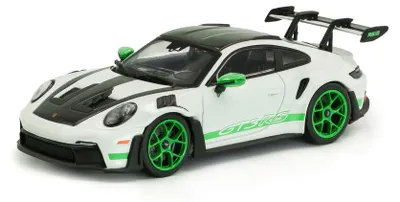 Produktbild von Solido 421438237 Porsche 911 (992) GT3 RS 2023 weiß grün 1:43