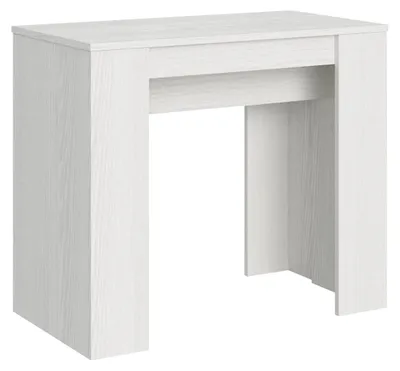 Immagine prodotto di Consolle Allungabile 90-204x48x77 cm in Nobilitato Bianco