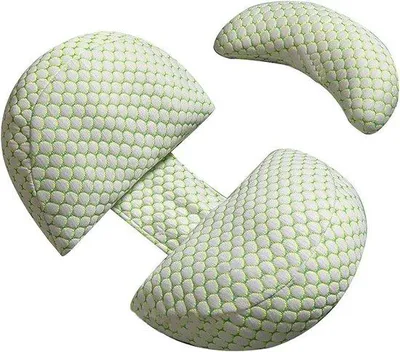 Immagine prodotto di Cuscino per la gravidanza a forma di U - Cuscino per la gravidanza per chi dorme sul fianco - Sostegno per schiena, fianchi e gambe