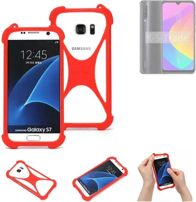 Produktbild von K-S-Trade Handy-Hülle kompatibel mit Xiaomi Redmi A3 Schutz-Hülle Bumper Silikon Schutz Hülle Cover Case Silikoncase Silikonbumper TPU Softcase