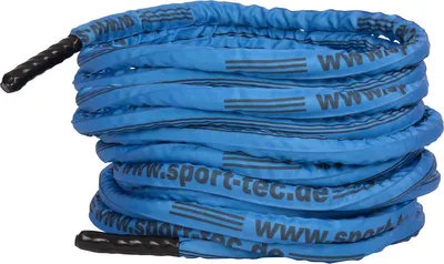 Produktbild von Fitness Tau Trainingsseil Schlagseil Battle Rope Schlangenseil 3 cm x 20 m BLAU