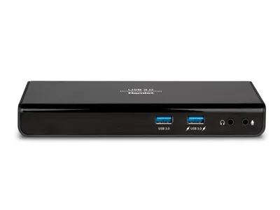 Obrázok produktu pre Hamlet HDOCKS300TC, Kábel, USB 3.2 Gen 1 (3.1 Gen 1) Type-A, 3,5 mm, USB Typ-A, USB Typ-C, Čierna, 2048 x 1152 px
