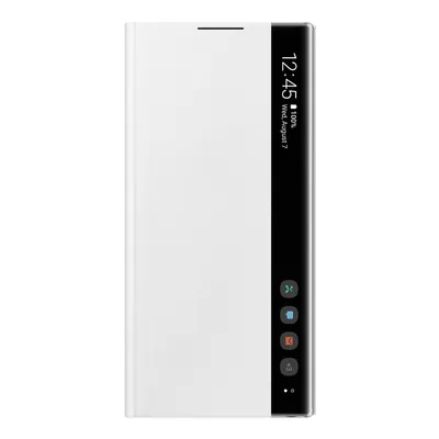 Produktbild von Samsung Galaxy Note 10 Hülle - Kunststoff - Samsung Klapphülle - Weiß