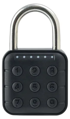 Produktbild von 6-stelliges Passwortschloss, elektronische Kombination, wasserdichtes IP67-Vorhängeschloss für Gepäckschließschrank