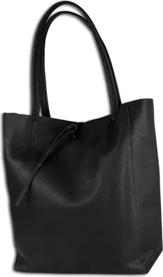 Produktbild von Toscanto Handbags Shopper, schwarz Leder OTT112SS