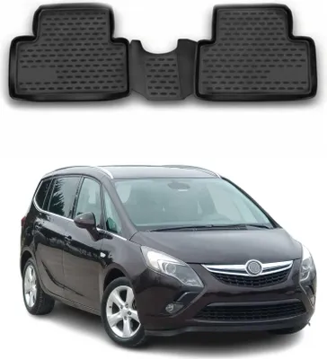 Obrázok produktu pre 2011-2019 Opel Zafira C 7-miestne rohože TPE čierne 2 ks