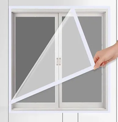 Produktbild von Famanu Isolierfolie Transparent 200 x 200 cm - PVC Fensterisolierung gegen Kälte