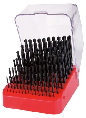 Produktbild von RUKO Spiralbohrer-Satz DIN 338 Typ N HSS-R - 91-tlg.