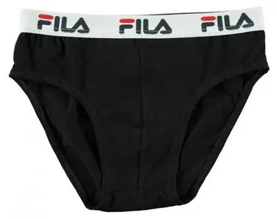 Produktbild von Jungen-Slip Fila Elastic Schwarz