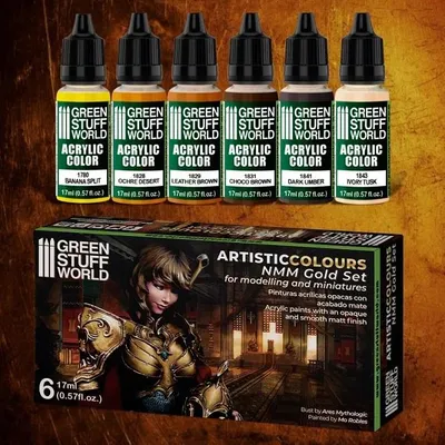 Image de Green Stuff World GSW10114 - Kit de peinture - NMM Or - Neuf
