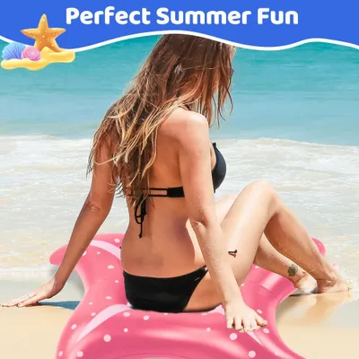 Imagen del producto de Colchoneta inflable Zeesterren, hamaca flotante para piscina y playa