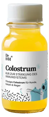Productafbeelding van Colostrum voor honden en katten - 125 ml - Vloeibaar - Lactosearm