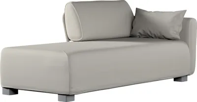 Produktbild von Dekoria Bezug für Mysinge Recamiere Sofa, grau, Sofahusse, Mysinge Recamiere