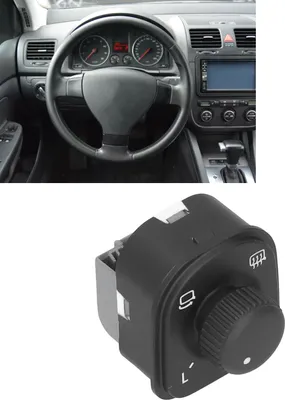 Image de Commutateur depour le réglage du rétroviseur 1K0 959 565 K/L/J / 5K0 Remplacement pour MK5 MK6 2006-2013