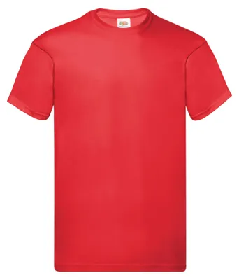 Obrázok produktu pre Fruit of the Loom – Pánske tričko „Original“ FK2910 (XL) (červené)