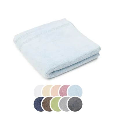 Produktbild von liebling Handtuch Baumwolle Zero Twist, Serie Lille, 600 gr. / m², 50 x 100 cm, 60 Grad, ultra weich, saugstark, hellblau