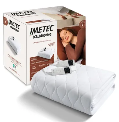Zdjęcie produktu dla Imetec Adapto Plus Anallergico Matr, 1650 mm, 1950 mm, 10 mm, 3,15 kg, Pranie ręczne / mycie maszynowe, 30 °C
