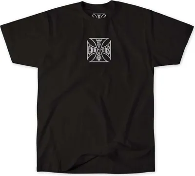 Obrázek produktu pro West Coast Choppers Tričko Herren WCC Parts Tee Black/White schwarz XXL