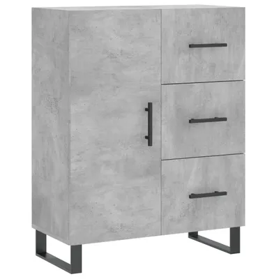 Immagine prodotto di Credenza Grigio Cemento 69,5x34x90 cm in Legno Multistrato