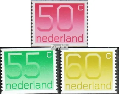 Produktbild von Briefmarken Niederlande 1979 Mi 1132C,1183C-1184C (kompl.Ausg.) postfrisch Sondermarken