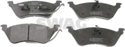 Produktbild von SWAG Bremsbeläge Satz Hinten Bremsklötze für CHRYSLER VOYAGER IV (RG, RS) 14 11 6318