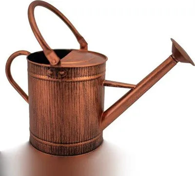 Produktbild von Famanu Gießkanne 3,8 Liter - Kupfer, mit abnehmbarer Ausgussöffnung