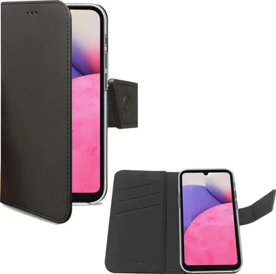 Produktbild von Celly Wally, Geldbörsenhülle, Samsung, Galaxy A33 5G, 16,5 cm (6.5"), Schwarz