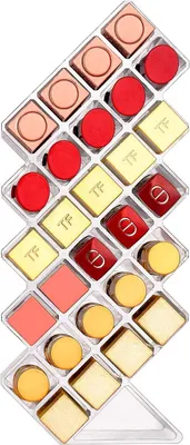 Produktbild von Lippenstift-Organizer, Lippenstifthalter aus Acryl, Lipgloss-Turm, transparenter Kosmetik- und Make-up-Organizer für den Badezimmerschrank, 28 Fächer