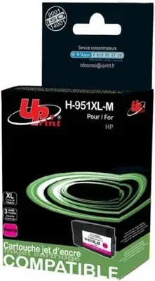 Produktbild von UPRINT CN047AE HP Tintenpatrone, Magenta