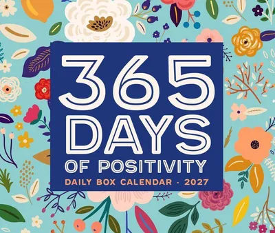 Produktbild von 365 Days of Positivity 2027 5.4 X 6.2 Box Calendar